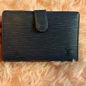 Louis Vuitton Portefeuille wallet blue USED